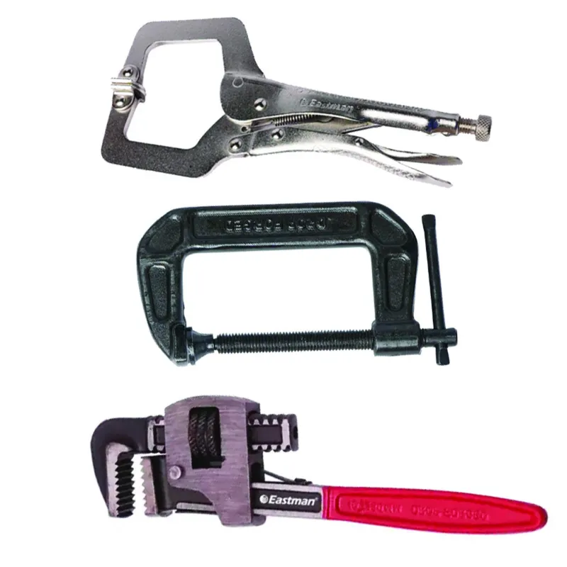 Eastman CClamp Plier,Drop CClamp, Pipe Wrench